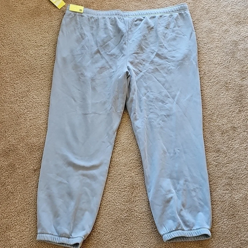 All In Motion Blue Cotton Fleece Jogger Pants Size XXL